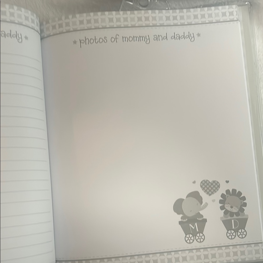 Baby Photo Album - Gray - Picture 5 of 6